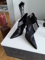 Leder stifeleten
