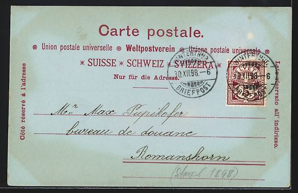 Cartes postales: Mondschein-Lithographie Winterthur, Neum – D'occasion à Berlin par bartko-reher 1