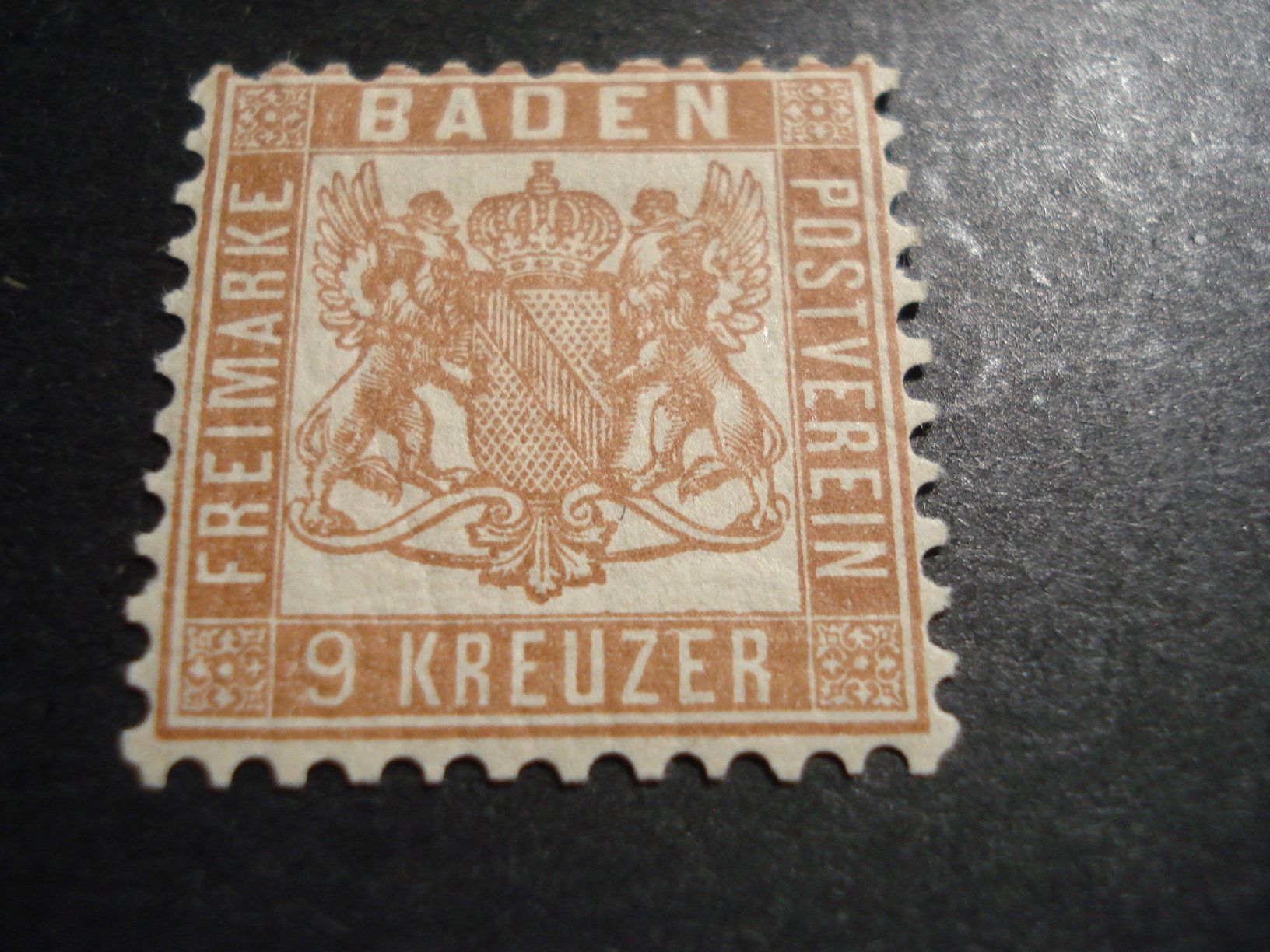 Alle Briefmarken: uralte Marke Baden, * – Gebraucht aus Niederwil AG von morostahu