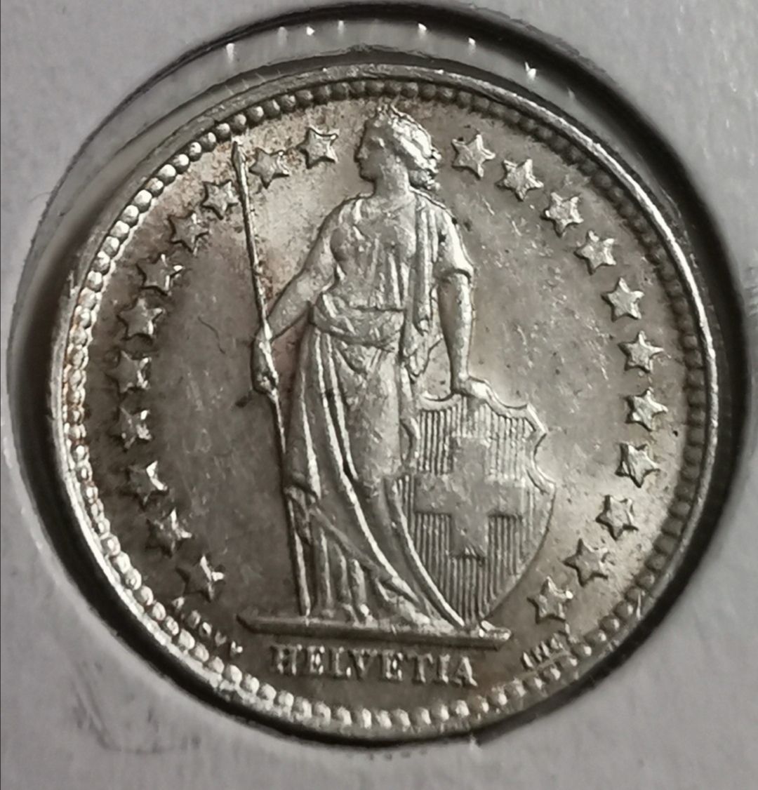 Alle Münzen: 50 Rappen 1914 Silber – Gebraucht aus Zürich von turbopuz 1
