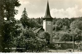 St. Cergue - Kirche + ca. 1950