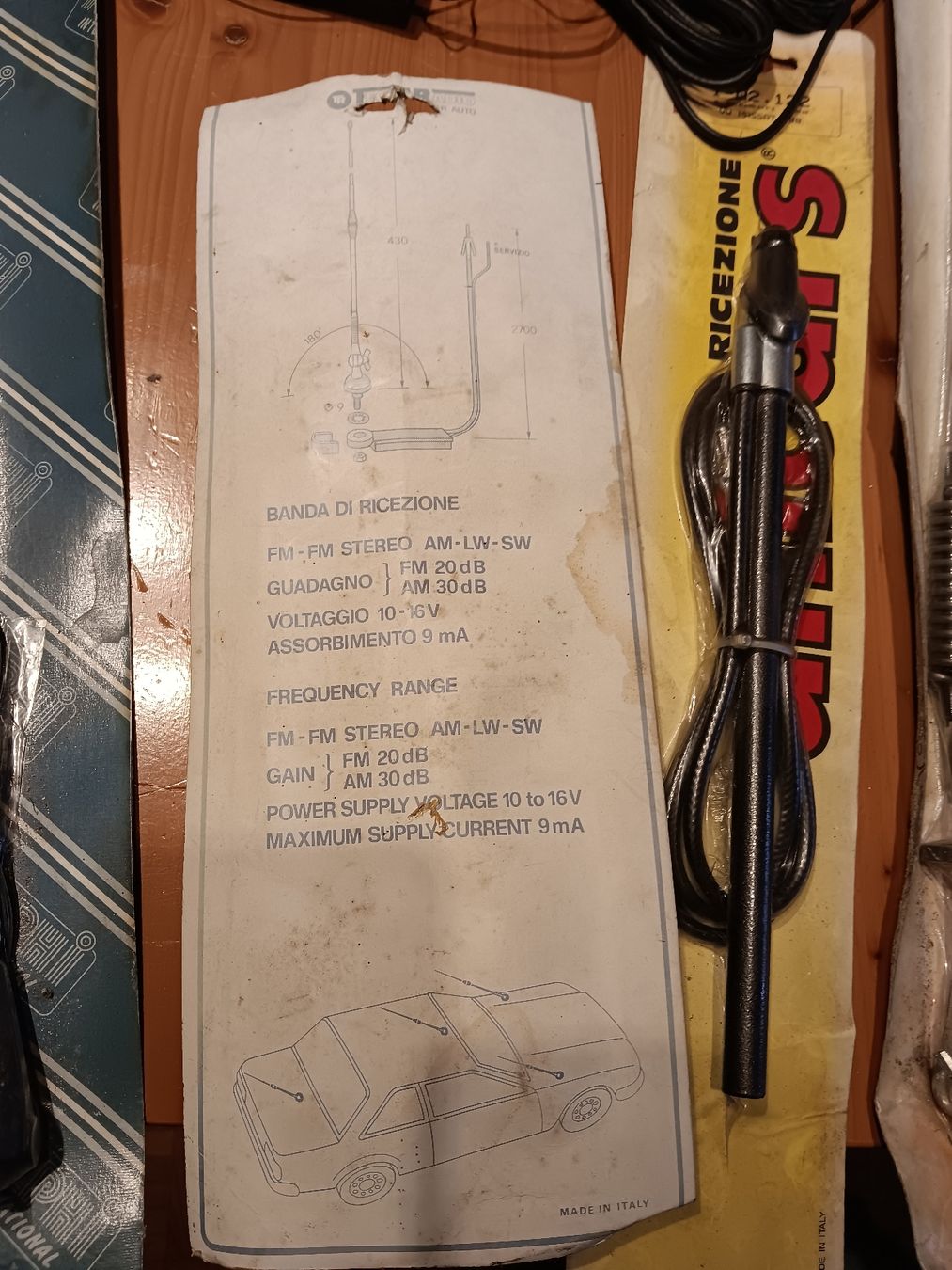 Radiocomunicazione: 10 antenne autoradio vintage – Nuovo e nell'imballaggio originale da La Punt Chamues-ch venduto da geo1968 4