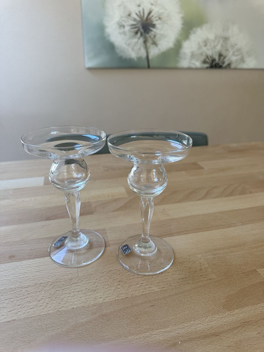 Portacandele: Kerzenständer Kristallglas Vintage – Usato da Beromünster venduto da Moritz0112