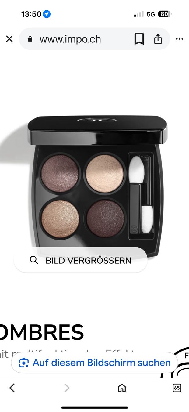 Make-up: Channel Lidschatte neu – Usato da Zug venduto da Farko76
