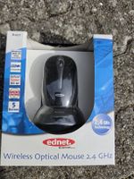 Ednet Funkmaus 81077 optisch 2.4 GHz 5 Tasten neuwertig
