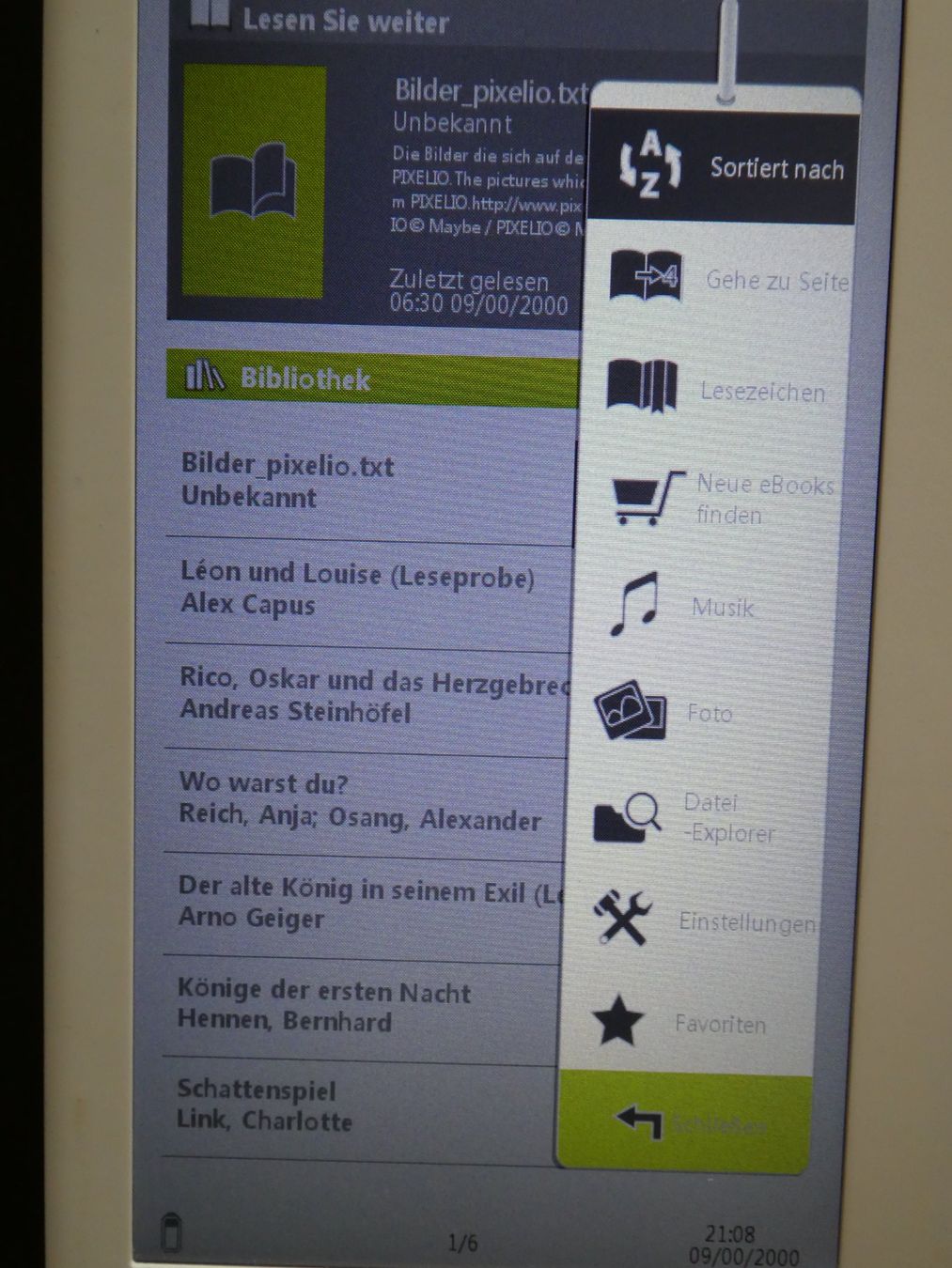 Bücher: E-Buch - Bücher elektronisch lesen, wird immer beliebter ! – Neu (gemäss Beschreibung) aus Muntelier von Rwc 2