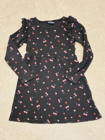 Süsses Mädchen Kleid Gr. 110, Langarm - perfekt für Herbst!