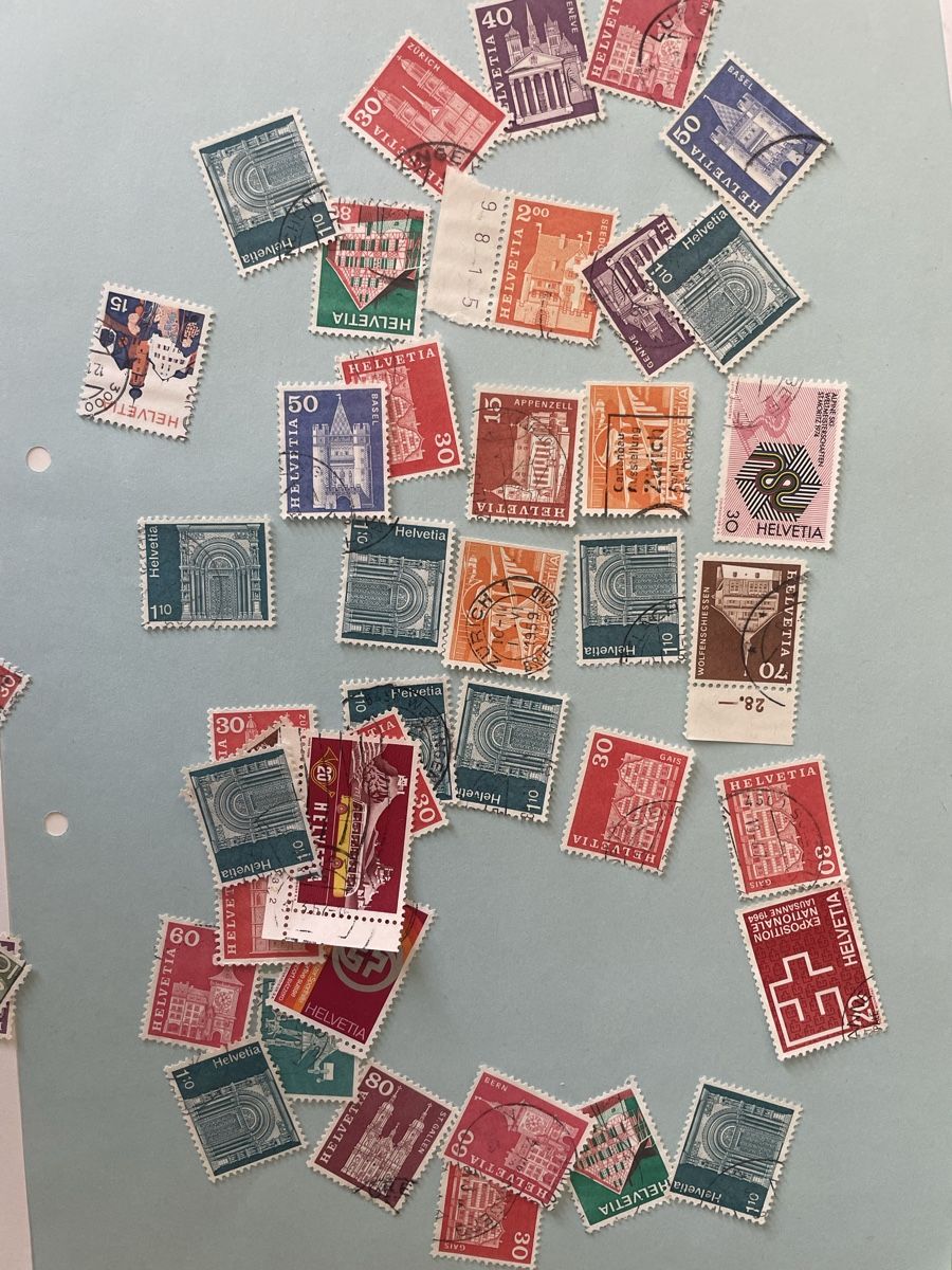 Tutti i francobolli: Briefmarken-Sammlung Schweiz – Nuovo (secondo la descrizione) da Grenchen venduto da BR2358 2