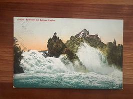 AK  1911 Rheinfall Spez. Stempel   (G3095)