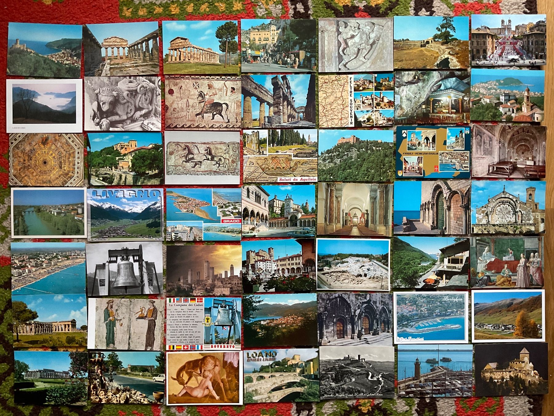 Cartoline postali: 98 AK Italien, ungelaufene Ansichtskarten – Usato da Zürich venduto da Tolima194 1