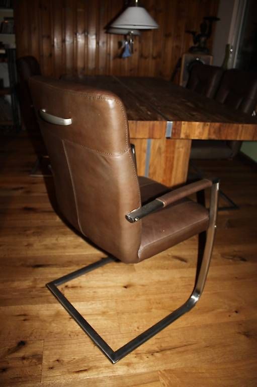 Tables: Tisch aus Schiffsbohlen – D'occasion à Uttwil par kreativstoff 3
