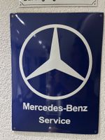 Mercedes Benz Service Enailschild 30 x 40 cm