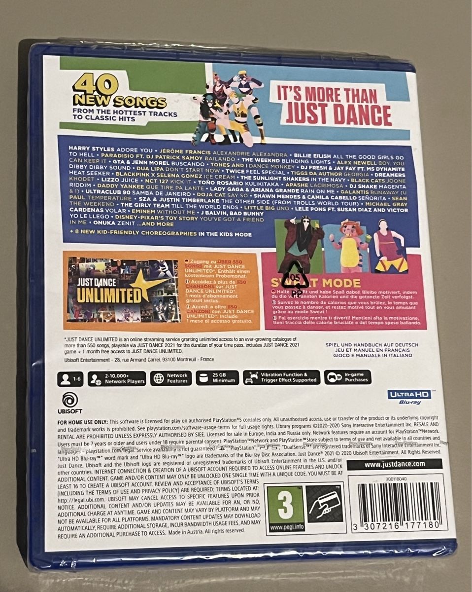 Giochi: Just Dance 2021 PS5 – Nuovo e nell'imballaggio originale da Staufen venduto da hadornski1 1