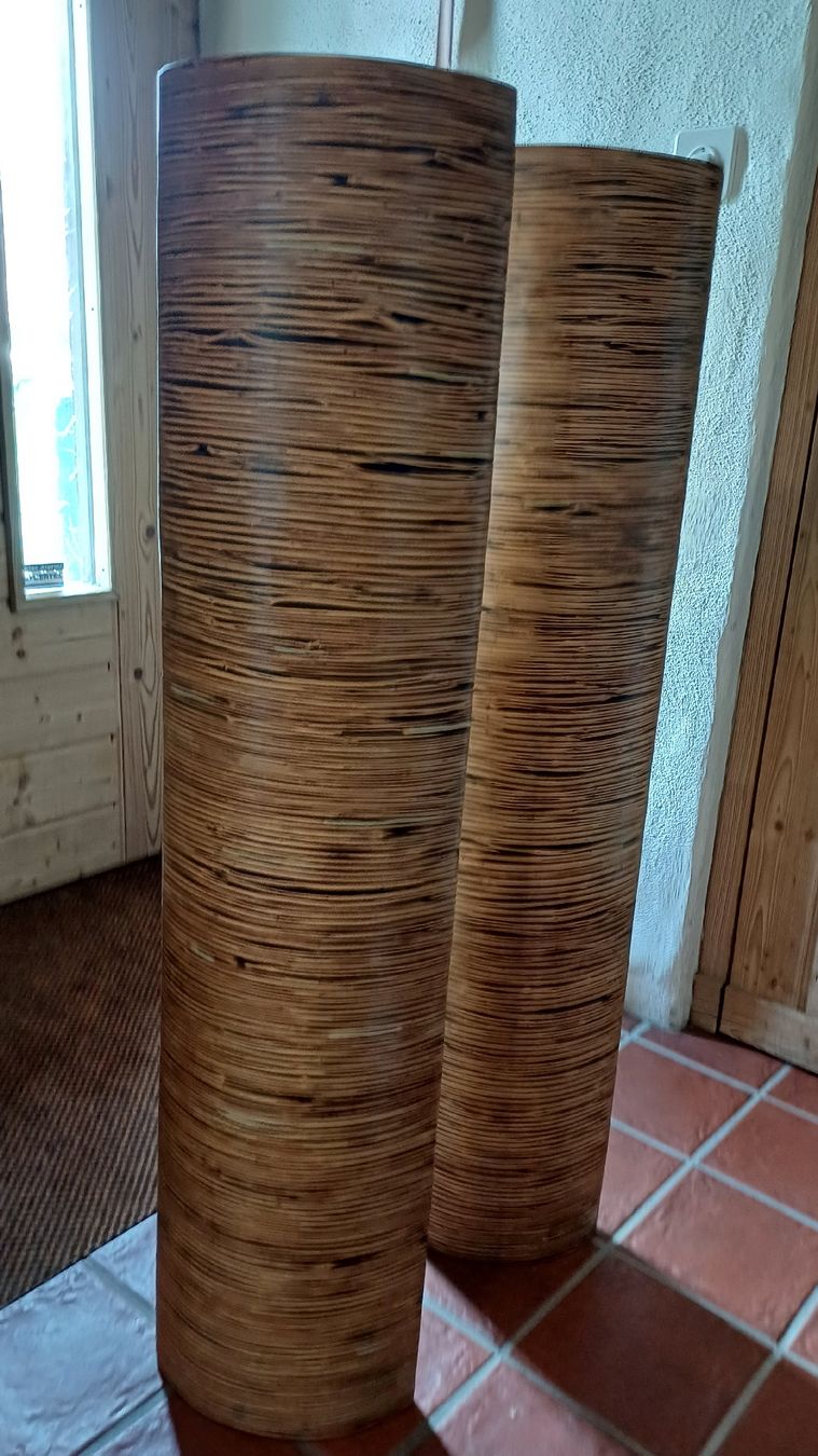 Vasi & Recipienti: Vase Holz Vase Blumenvase Blumen – Usato da Degersheim venduto da Alphi 5