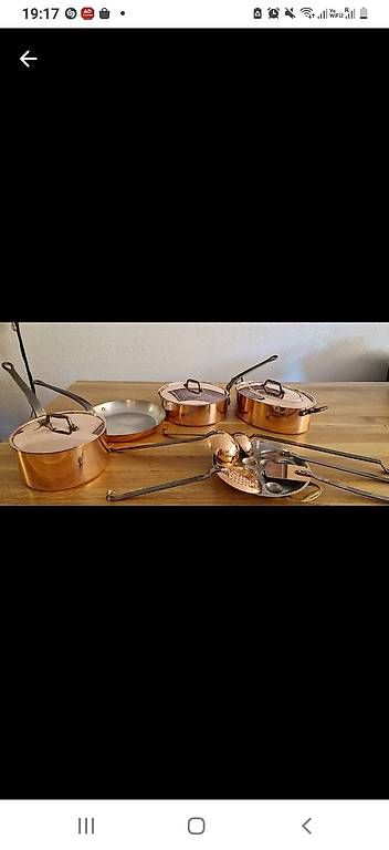Padelle: Set KUHN RIKON Kupfer – Usato da Bern venduto da BeaLehmann 1