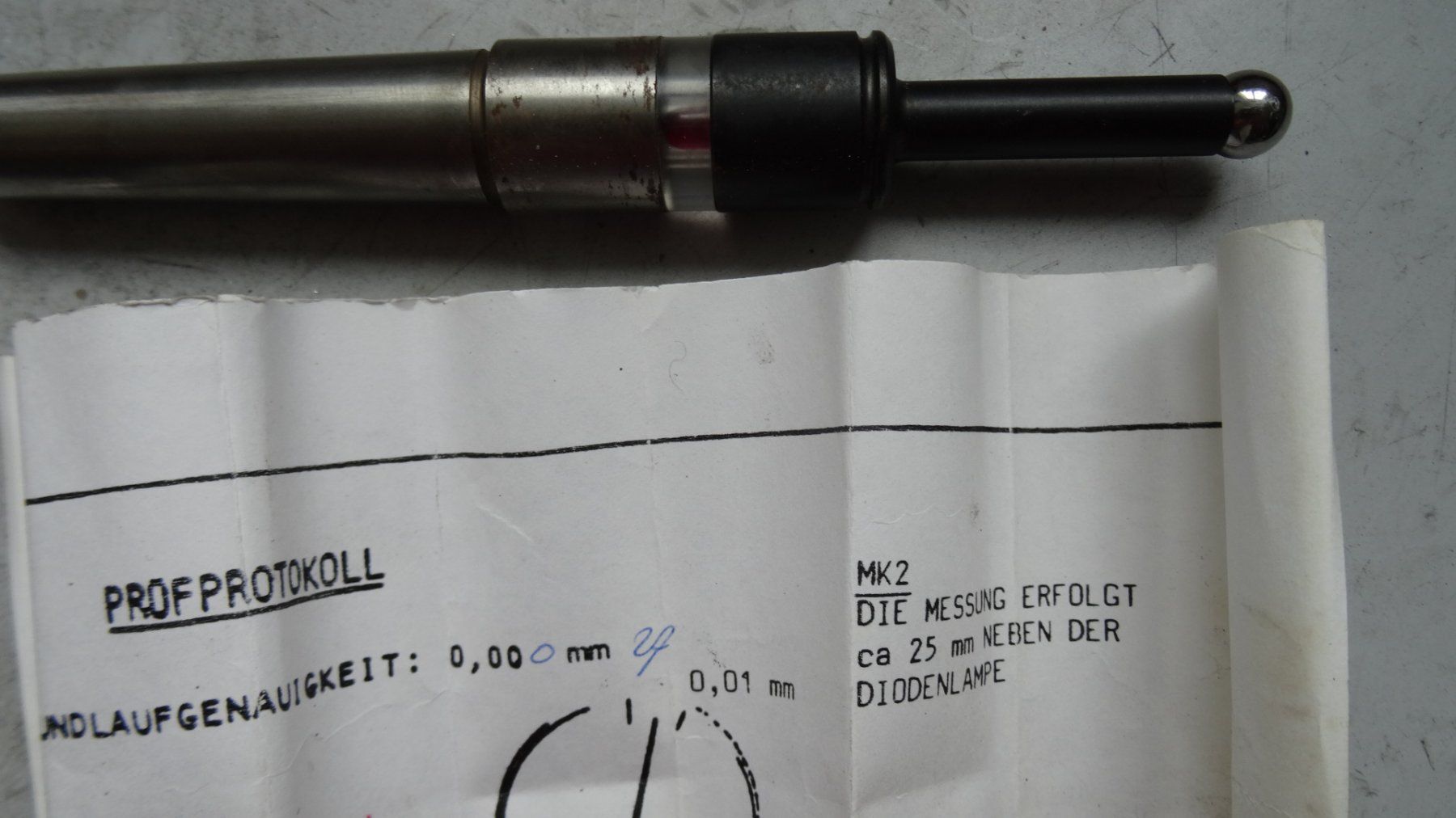Misurare: Taster Messtaster MK2  Kantentaster – Usato da Sulz LU venduto da simula2 1