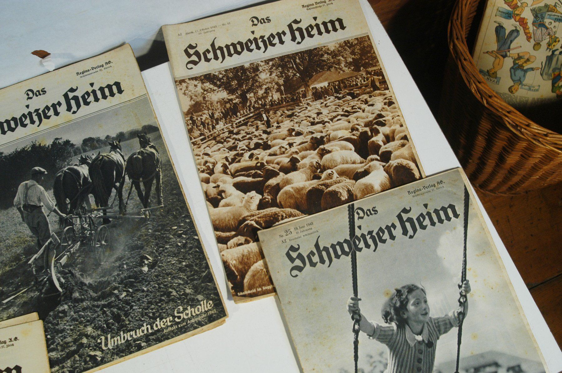 Riviste & Magazine: Hefte Das Schweizer Heim 1934- 42 35 Stück – Usato da Herisau venduto da Wisen 3