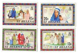 Briefmarken "Weihnachten". St. Helena.