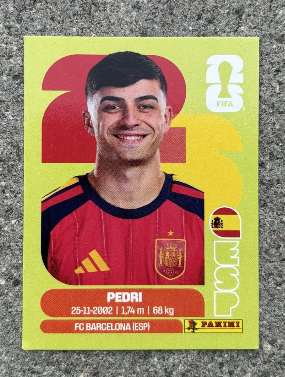 Panini Carte collezionabili: ESP 11 Panini Pedri – Nuovo (secondo la descrizione) da Leuggern venduto da marinakeller90