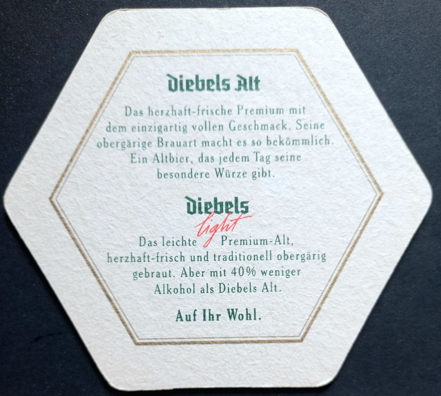 Untersetzer: Bierdeckel - Diebels - D – Gebraucht aus Niederuzwil von lubimaja 1