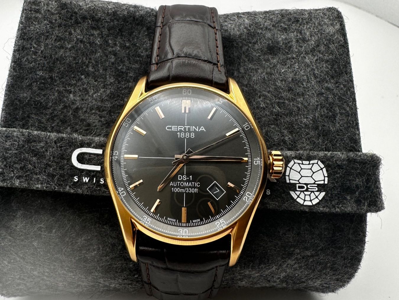 Certina Orologi: Certina DS-1 Automatik Full Set – Nuovo e nell'imballaggio originale da Zürich venduto da Danimini 4