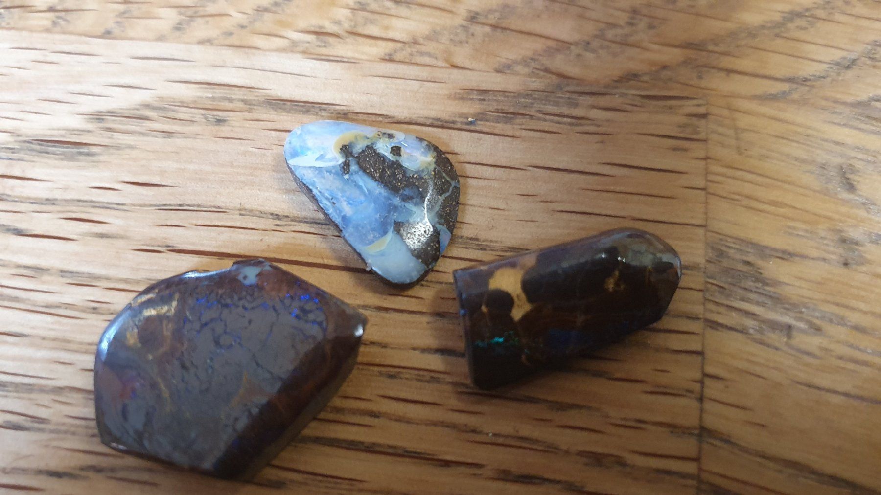 Pierres précieuses: 3 Boulder Opale – D'occasion à Flawil par Naphtali 5