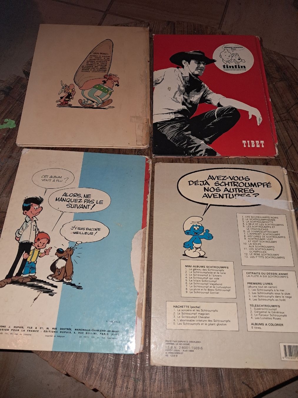 BD: Lot de 4 bd abimées – D'occasion à Le locle par juliensaran 2