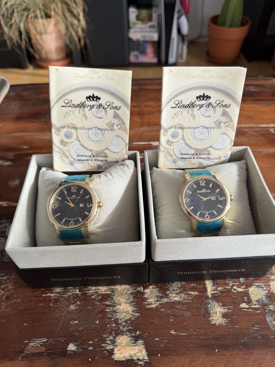 Orologi: Lindberg & Sons Gold Uhr – Nuovo e nell'imballaggio originale da Brugg AG venduto da jac_qw5s 3