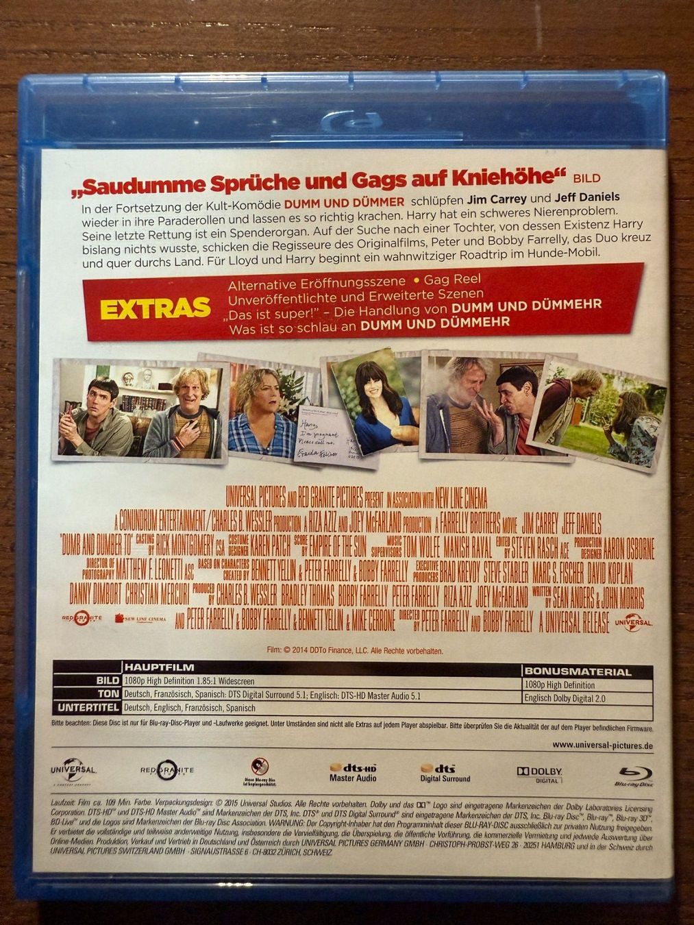 Tutti i DVDs: Dumm und Dümmehr – Usato da Zürich venduto da Blu-ray_ZH 1