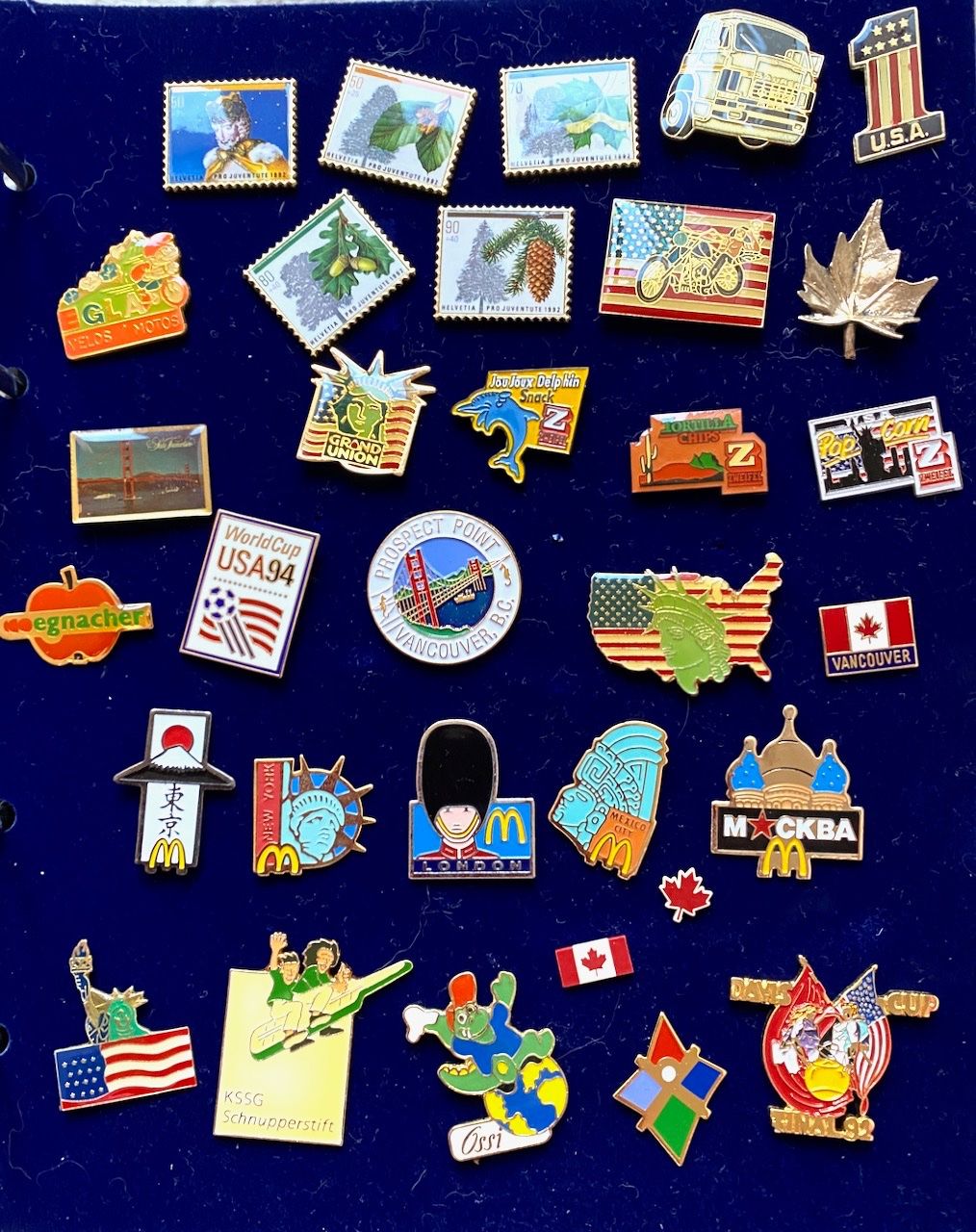 Albums: Pin Sammlung , diverse  Vintage 175  Stk.! – D'occasion à Uster par ros_pym8 4
