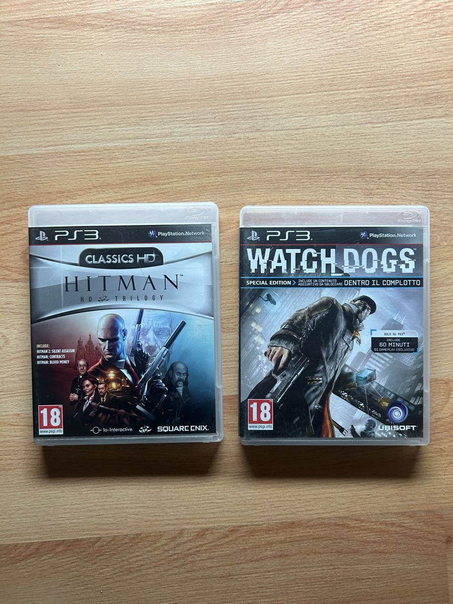 Sony Giochi: PS2 Hitman HD Trilogy & Watch Dogs – Usato da Schötz venduto da lor_z95g