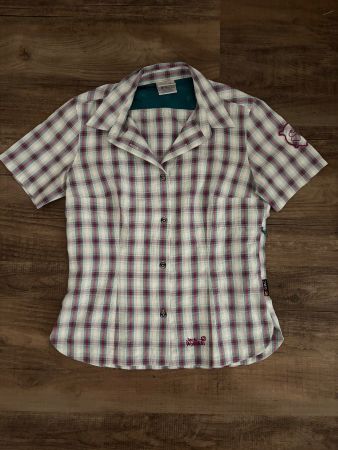 Jack Wolfskin Outdoor Bluse Hemd kariert - Grösse S