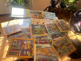 17x Ravensburger Puzzles für Kinder