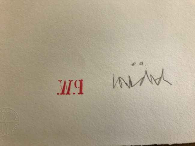Grafica & Litografie: Lithografie signiert Paul Wunderlich    (ID E202) – Usato da Gelterfingen venduto da art-and-more 2