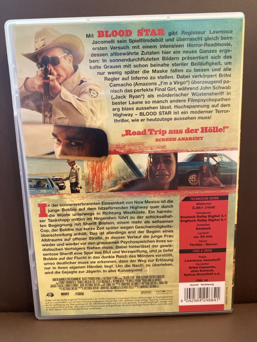 Tutti i DVDs: Blood Star - Gnadenlose Jagd – Usato da Burg AG venduto da Lobo016 1