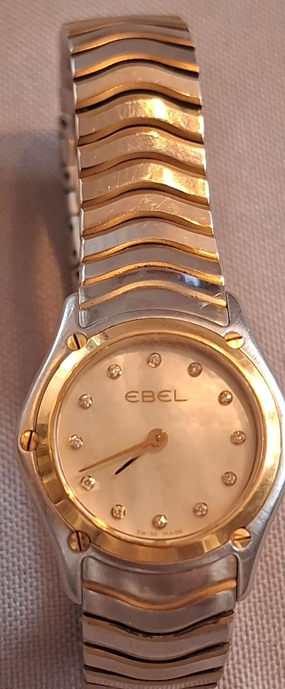 Ebel Orologi: Montre EBEL Classique Bicolore Diamants  – Usato da Roche VD venduto da Monde001