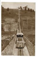 Les Avants (VD) Funiculaire de Sonloup  echt Foto-AK um 1915