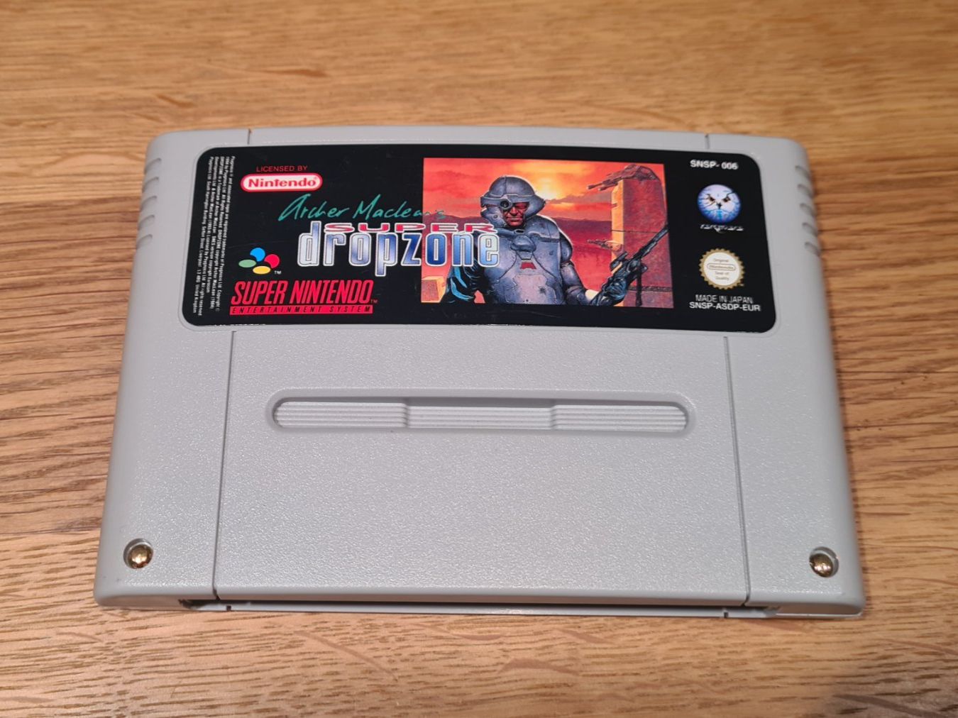 Nintendo Giochi: Super Nintendo SNES - Archer McLean's Super Dropzone – Usato da Winterthur venduto da stufaphi
