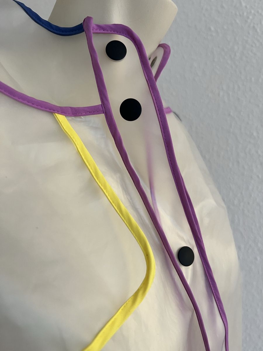 Giacche: Tolle Frogbox Regenjacke, Gr. 36, transparent bunt – Nuovo (secondo la descrizione) da Basel venduto da Bettybooo 4