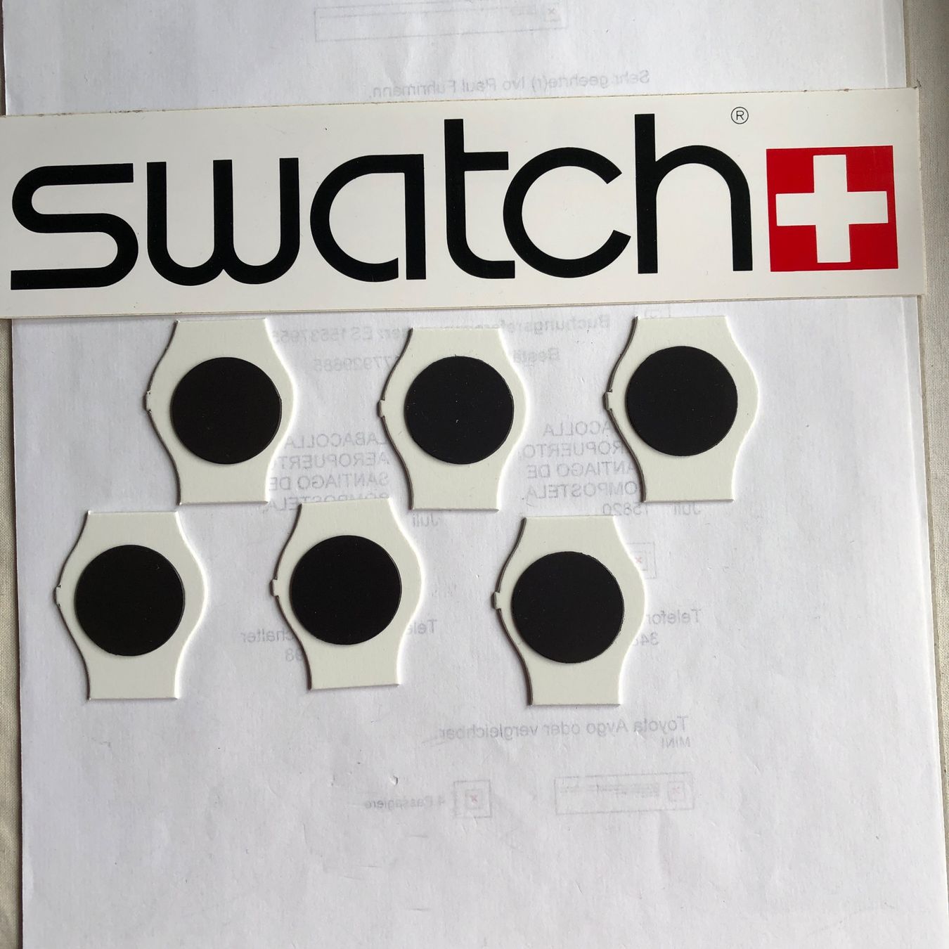 Calamite: Swatch Magnet-Pins – Usato da Biel/Bienne venduto da winnertaco 1