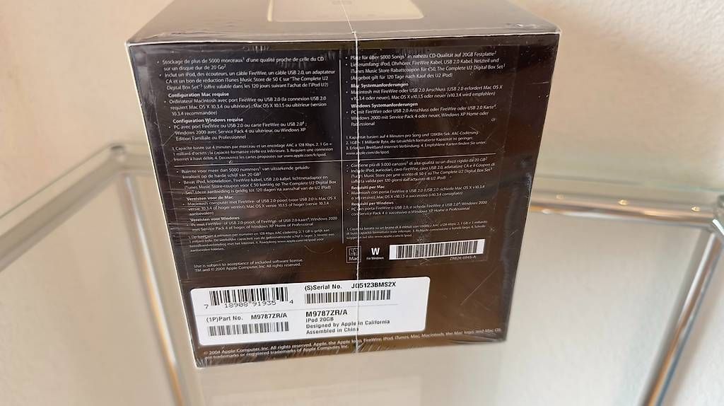 Lettore multimediale portatile: Original Apple iPod U2 Special Edition – Usato da Zug venduto da tho_b78v 4