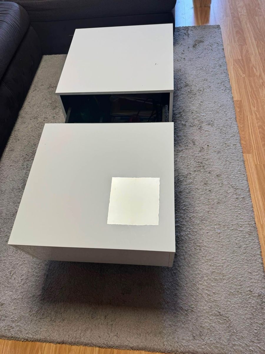 Tische: Table basse coulissante / rangement  – Gebraucht aus Delémont von sel_5qms