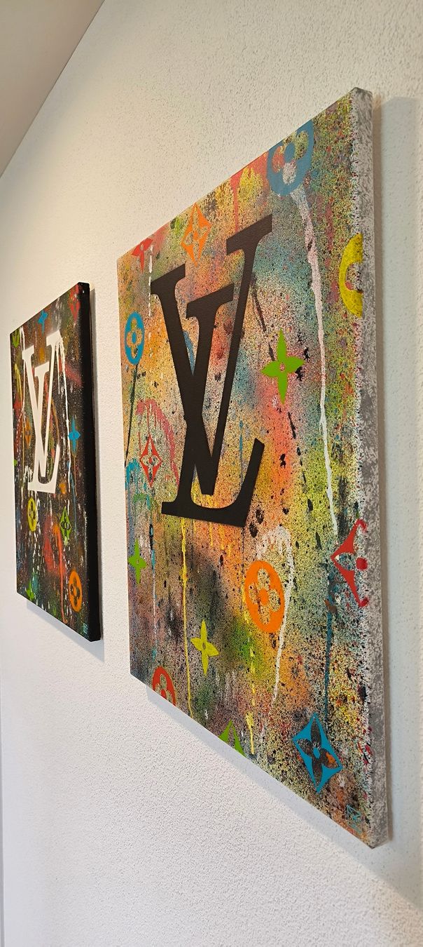 Foto & Immagini: 2x Louis Vuitton Bild Pop-Art "Day & Night" – Nuovo (secondo la descrizione) da Felben-Wellhausen venduto da michael_jackson01 1