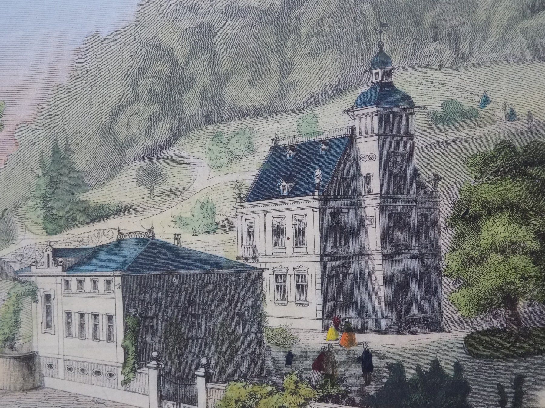 Incisioni: Schloss Gundeldingen – Usato da Risch venduto da Antikfee 3