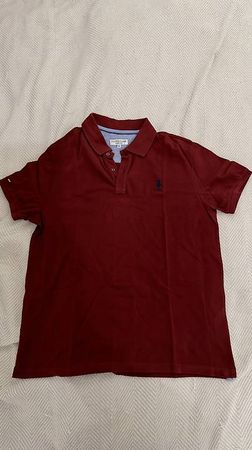 US Polo Shirt, Bordeaux rot