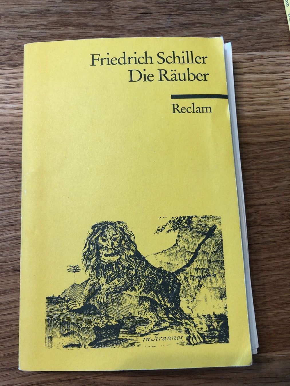 Bücher: Die Räuber Schiller – Gebraucht aus Goldingen von books4bucks