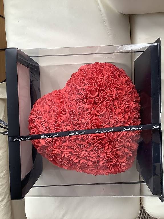 Migros Toutes les décorations: grosses Herz aus Moosrosen – Neuf avec emballage d'origine à Oberdorf NW par Aurora510