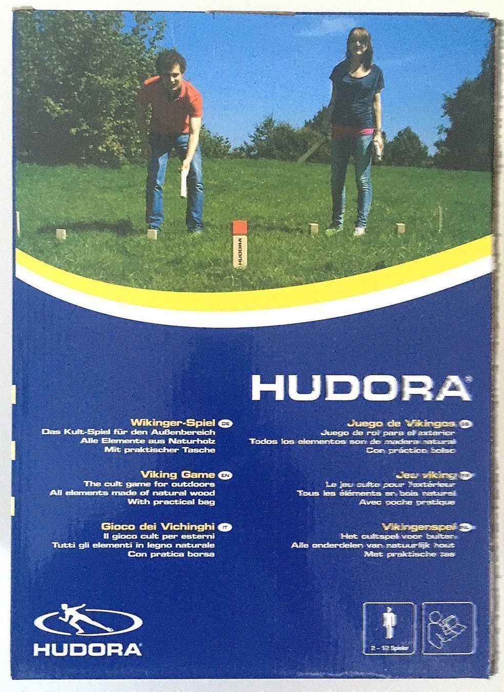 Hudora Giocattoli: KUBB Wikingerspiel Hudora 76459 – Nuovo e nell'imballaggio originale da Beckenried venduto da angel-mountain 6