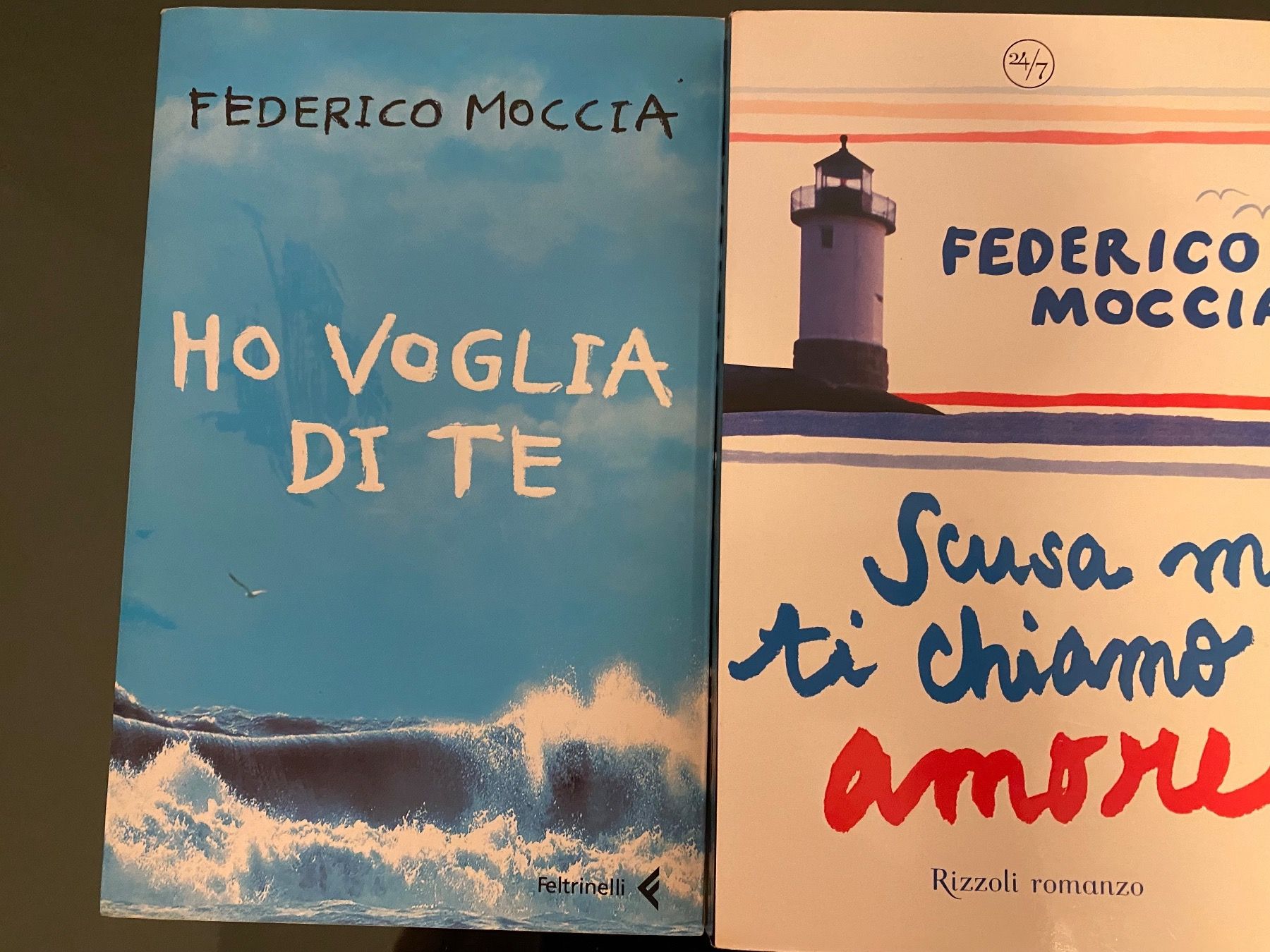 Libri: Federico Moccia 3 Bücher LP ca. 65.- – Nuovo (secondo la descrizione) da Buchs-ZH venduto da Birikina 1