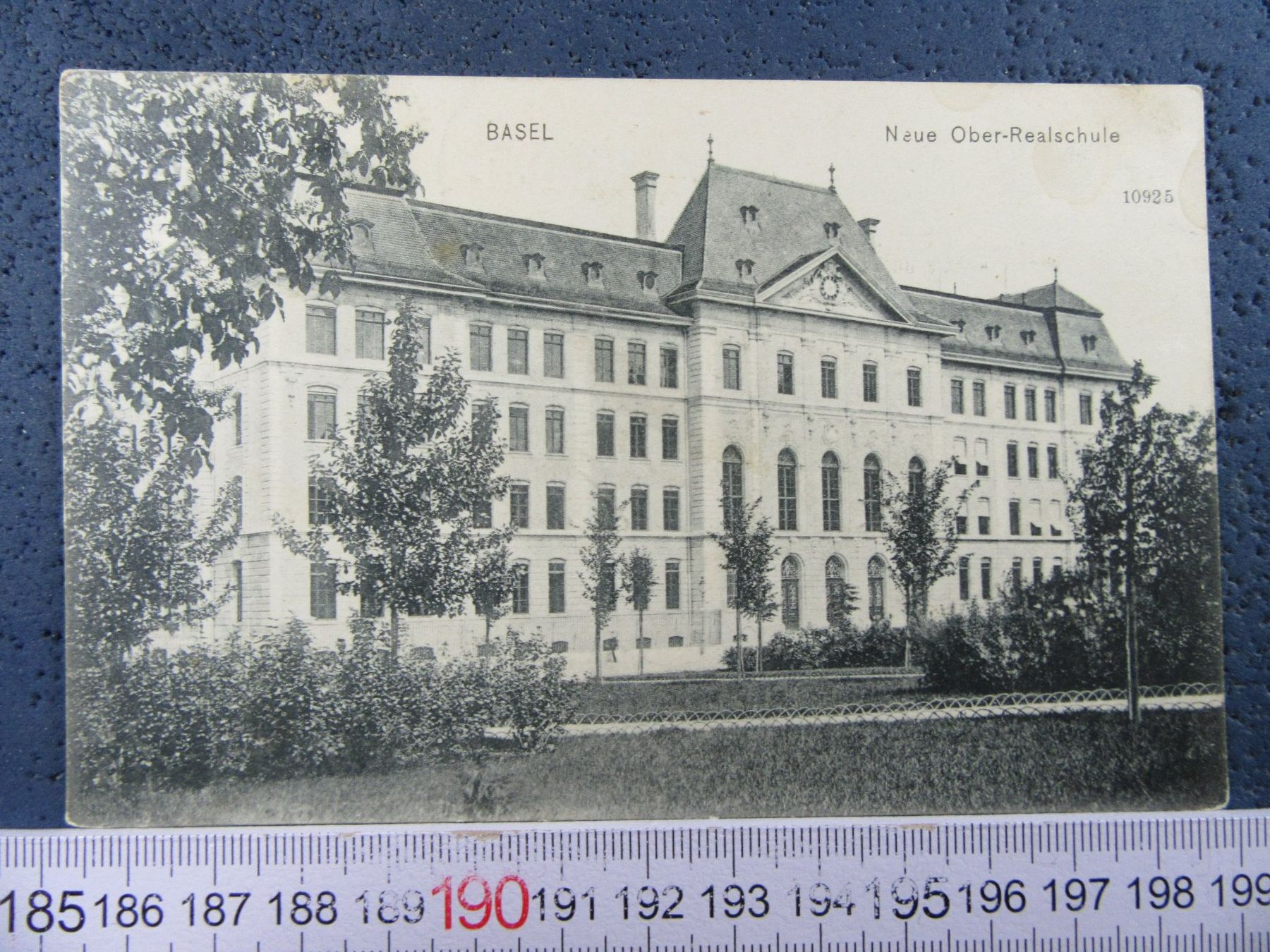 Ansichtskarten: BASEL 1909 NEUE OBER-REALSCHULE AK-BS – Gebraucht aus Ettingen von Hausi4711